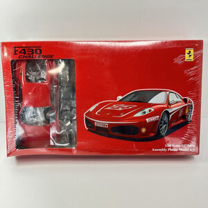 SEALED Ferrari F430 Challenge 1/24 Scale 127 Parts Model Kit Fujimi FACTORY NEW